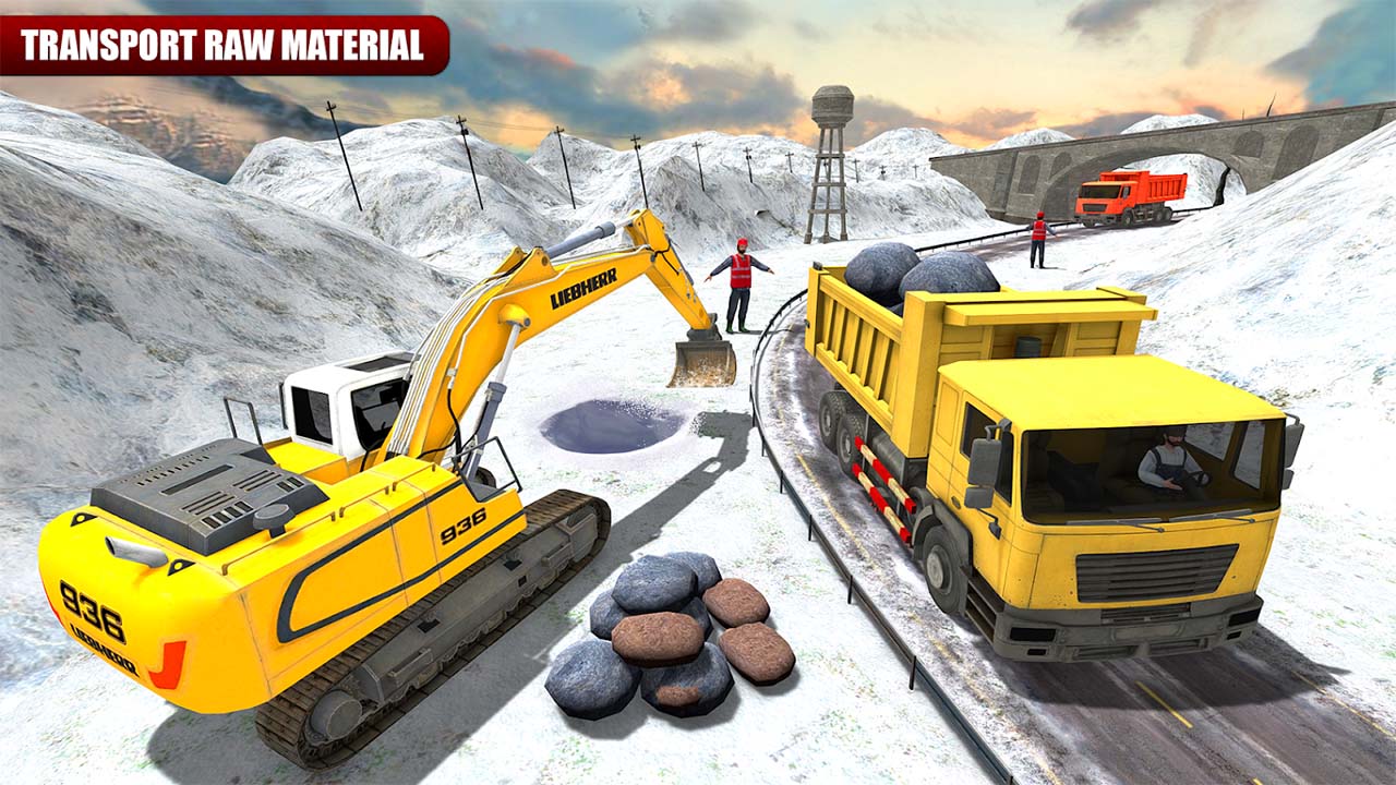 اسکرین شات 5 بازی Truck Cargo Construction Game