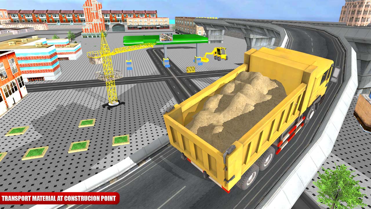 اسکرین شات 6 بازی Truck Cargo Construction Game