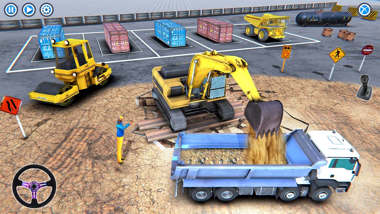 اسکرین شات 2 بازی Truck Cargo Construction Game