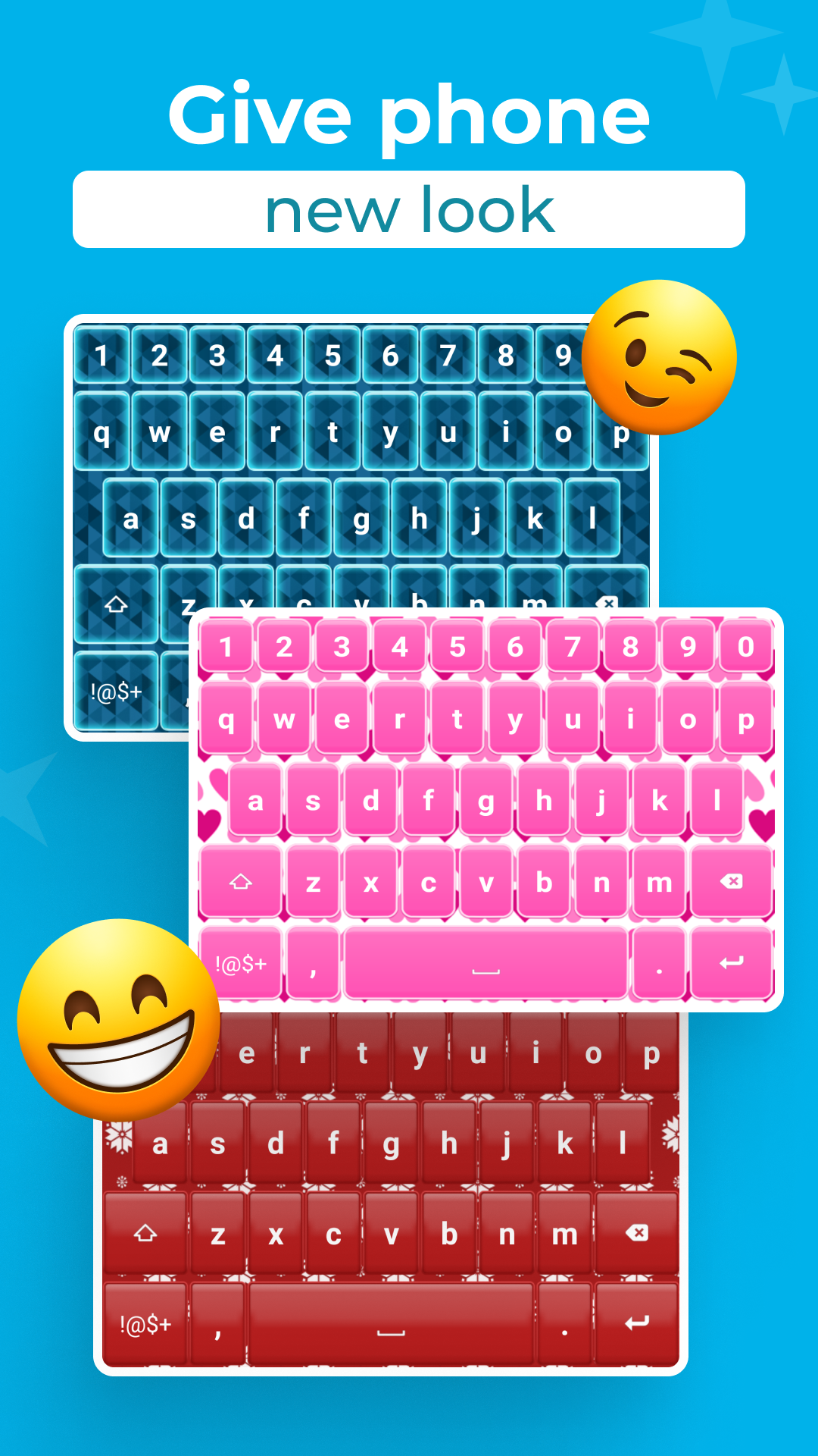 اسکرین شات 4 برنامه Custom Color Keyboard Themes