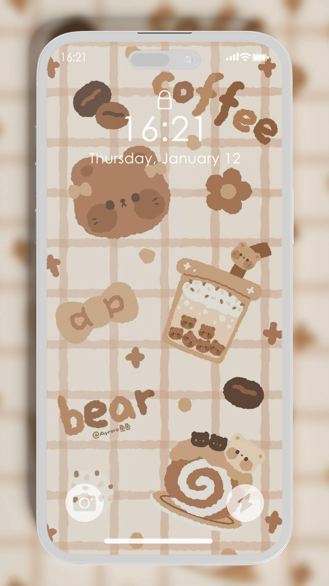 اسکرین شات 7 برنامه Cute Bear Wallpaper HD