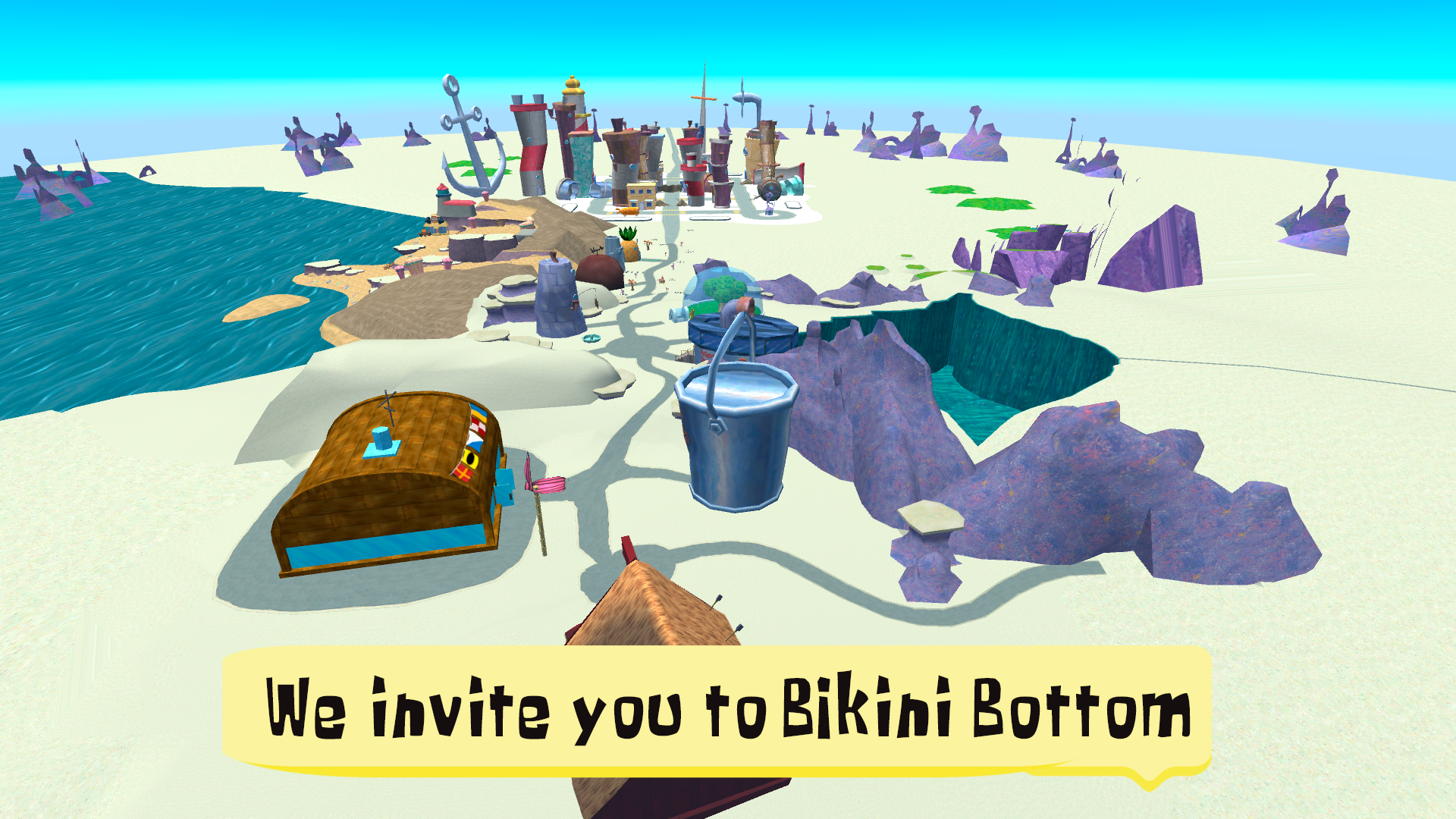 اسکرین شات 1 بازی Bikini Bottom Neighbor Delivery