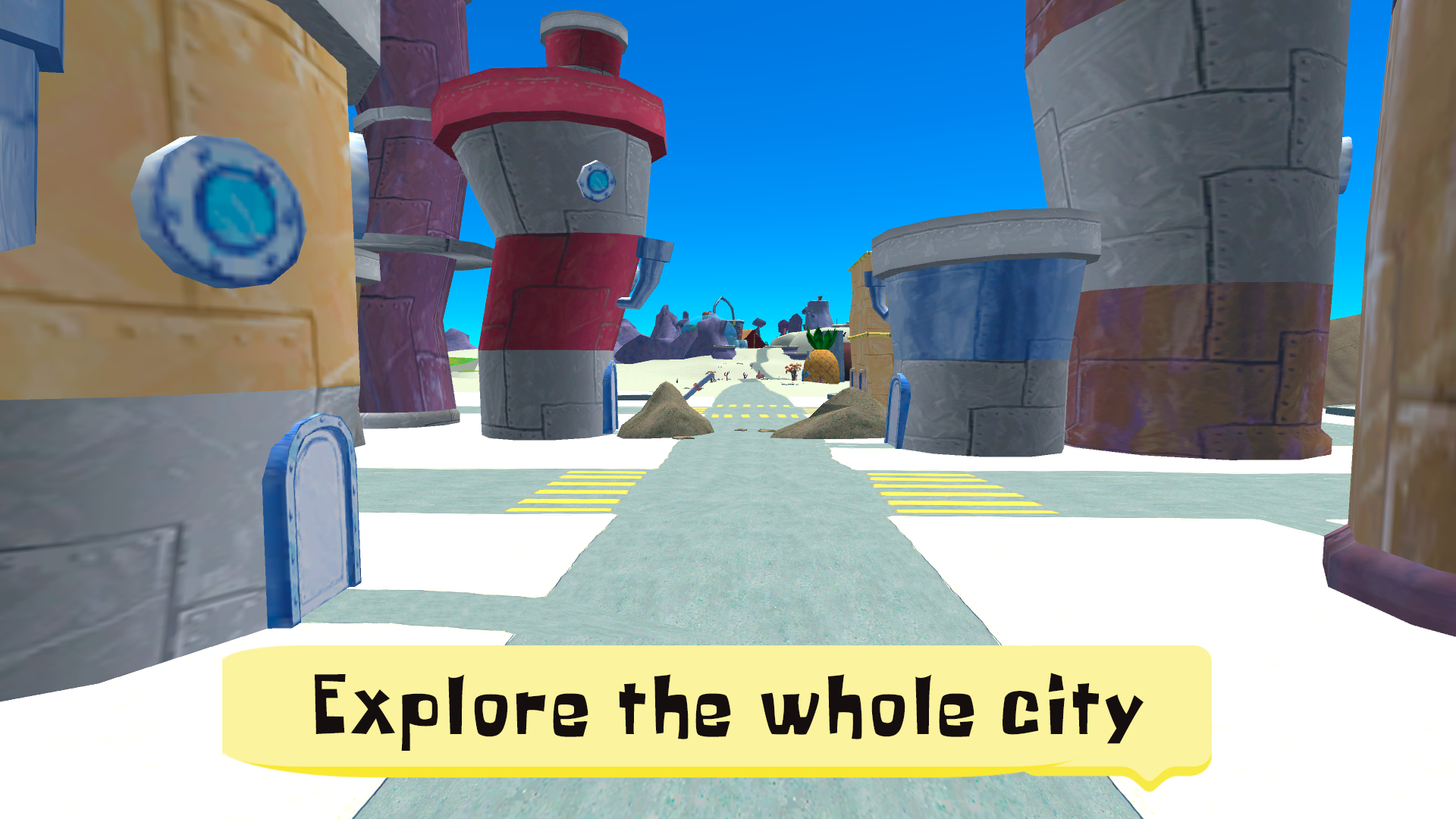 اسکرین شات 3 بازی Bikini Bottom Neighbor Delivery