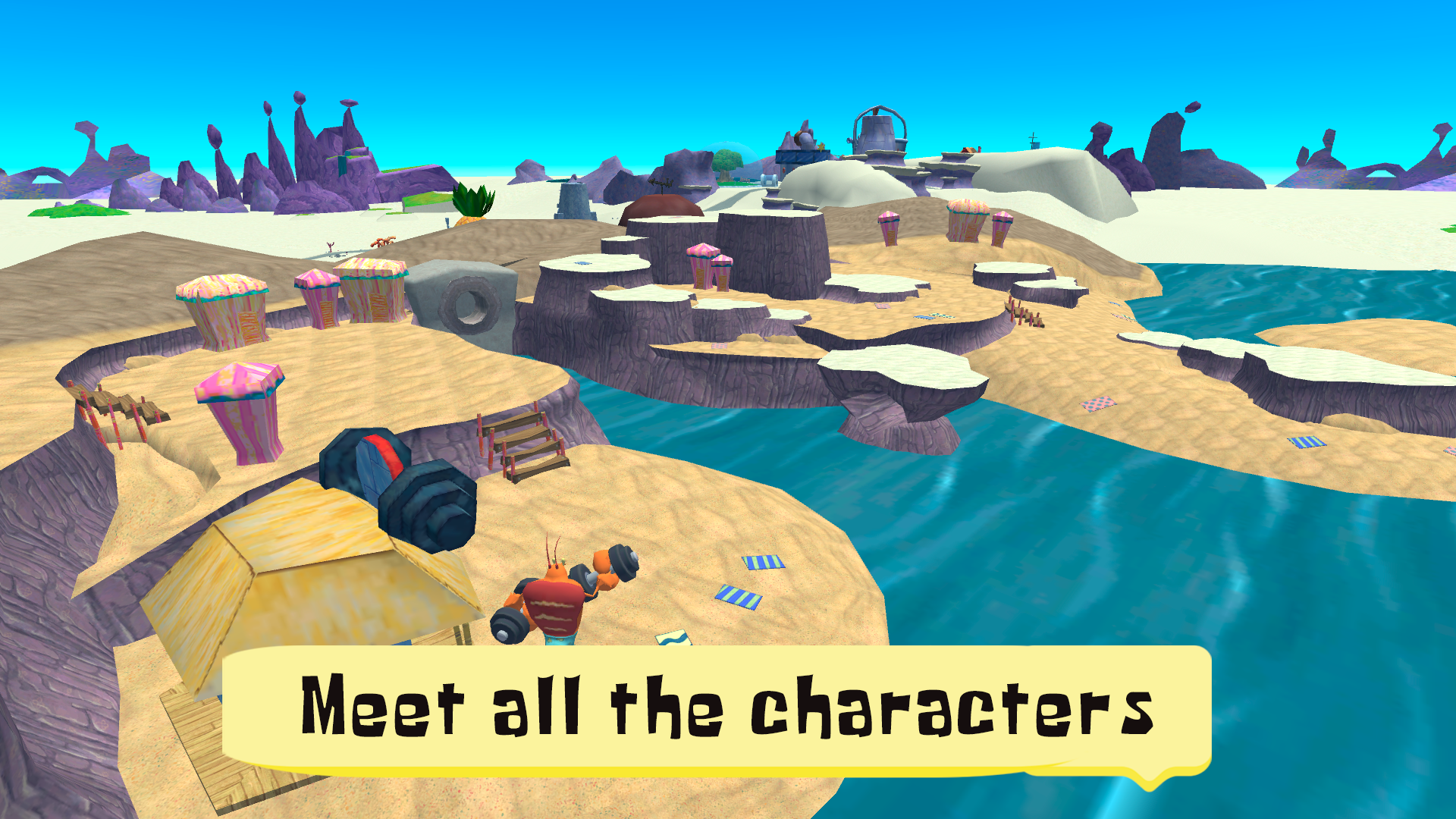 اسکرین شات 4 بازی Bikini Bottom Neighbor Delivery