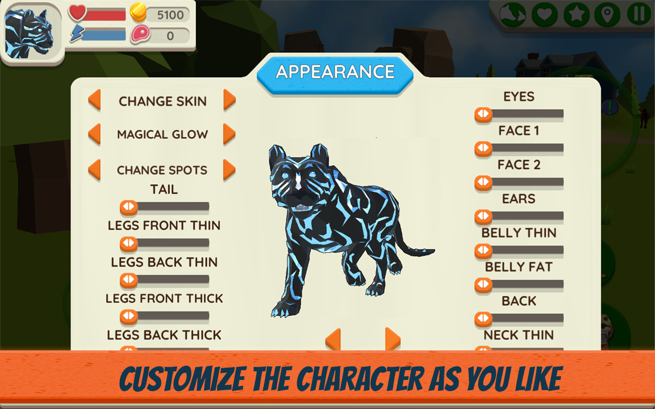 اسکرین شات 4 بازی Cougar Simulator: Big Cats
