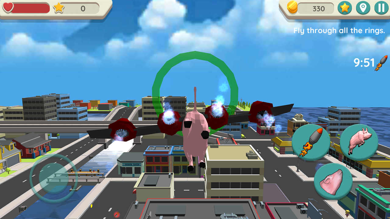 اسکرین شات 2 بازی Crazy Pig Simulator
