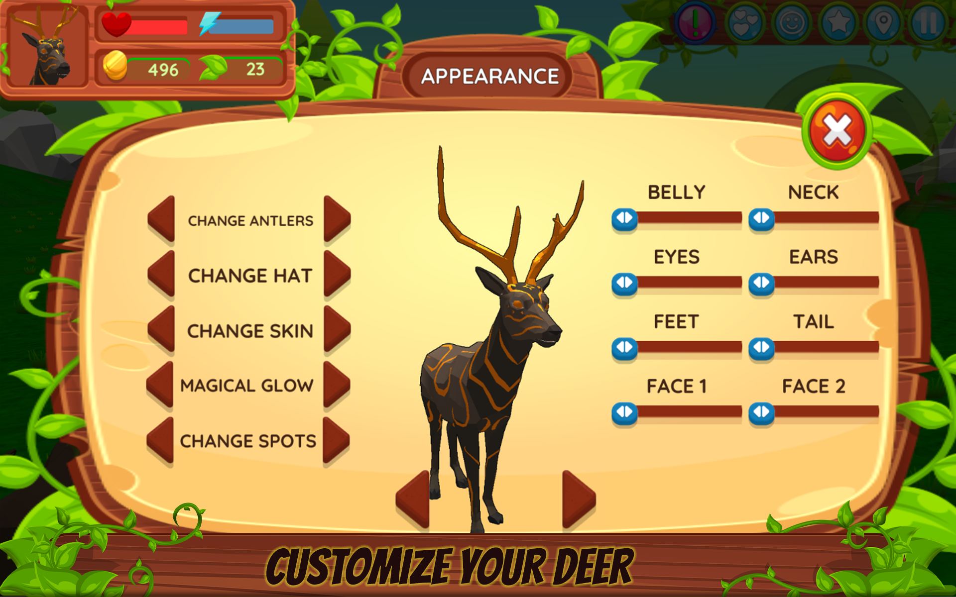 اسکرین شات 5 بازی Deer Simulator