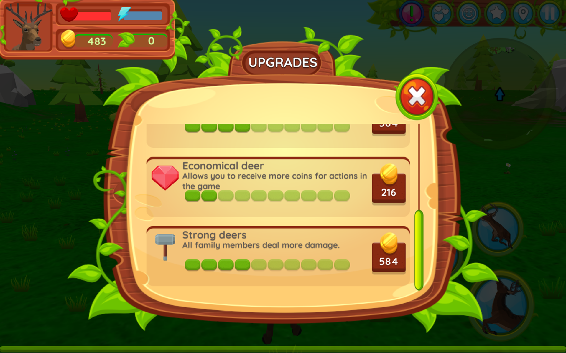 اسکرین شات 6 بازی Deer Simulator
