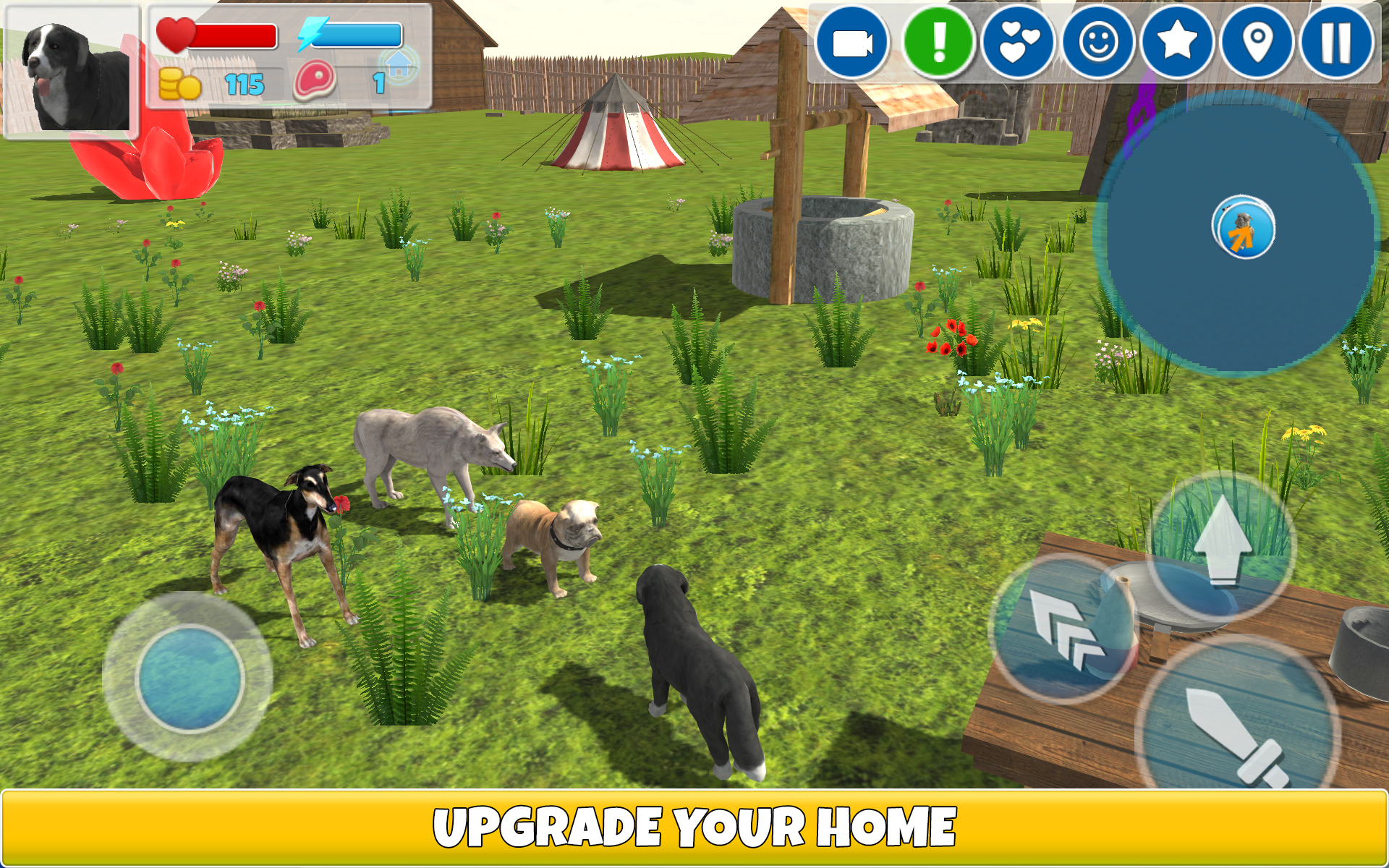 اسکرین شات 4 بازی Dog Simulator 3D