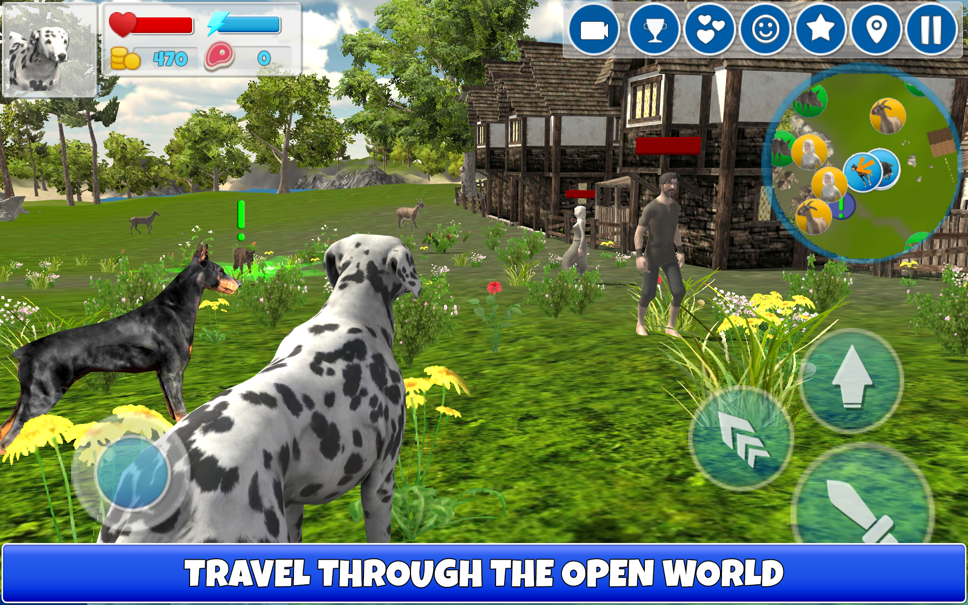 اسکرین شات 1 بازی Dog Simulator 3D