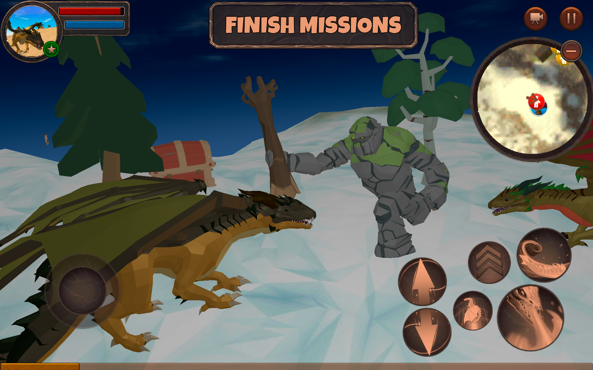 اسکرین شات 3 بازی Dragon Simulator 3D