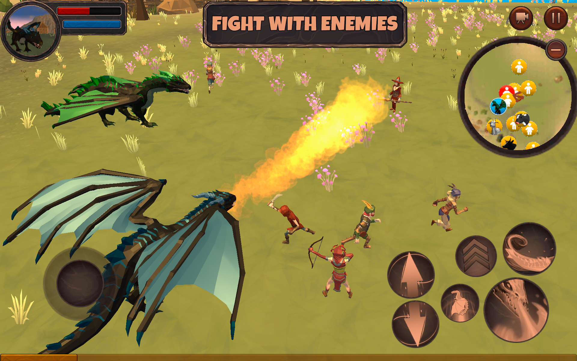اسکرین شات 2 بازی Dragon Simulator 3D