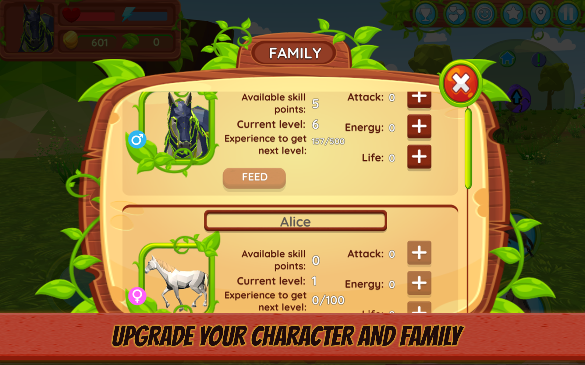 اسکرین شات 7 بازی Horse Family: Animal Simulator