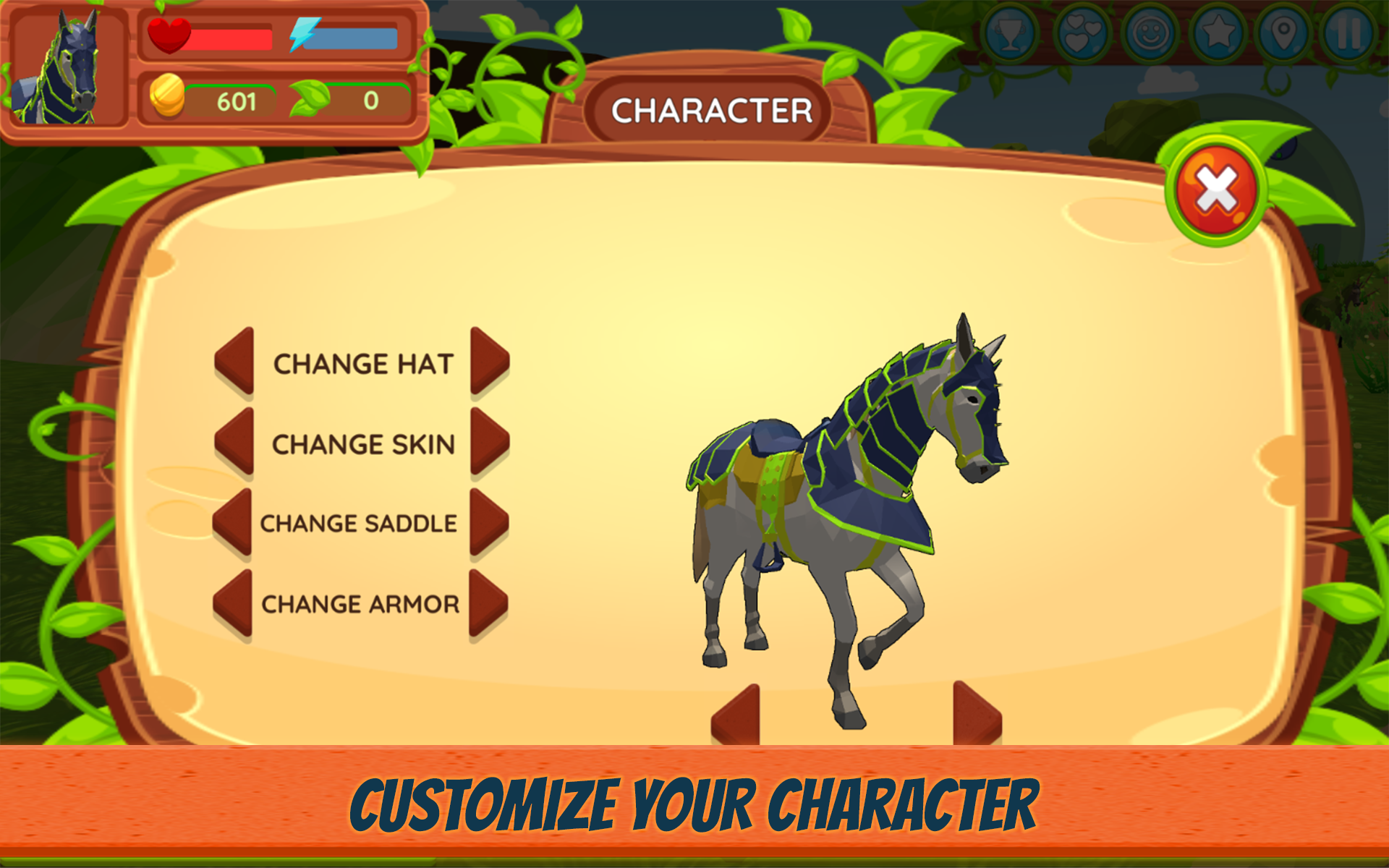 اسکرین شات 6 بازی Horse Family: Animal Simulator