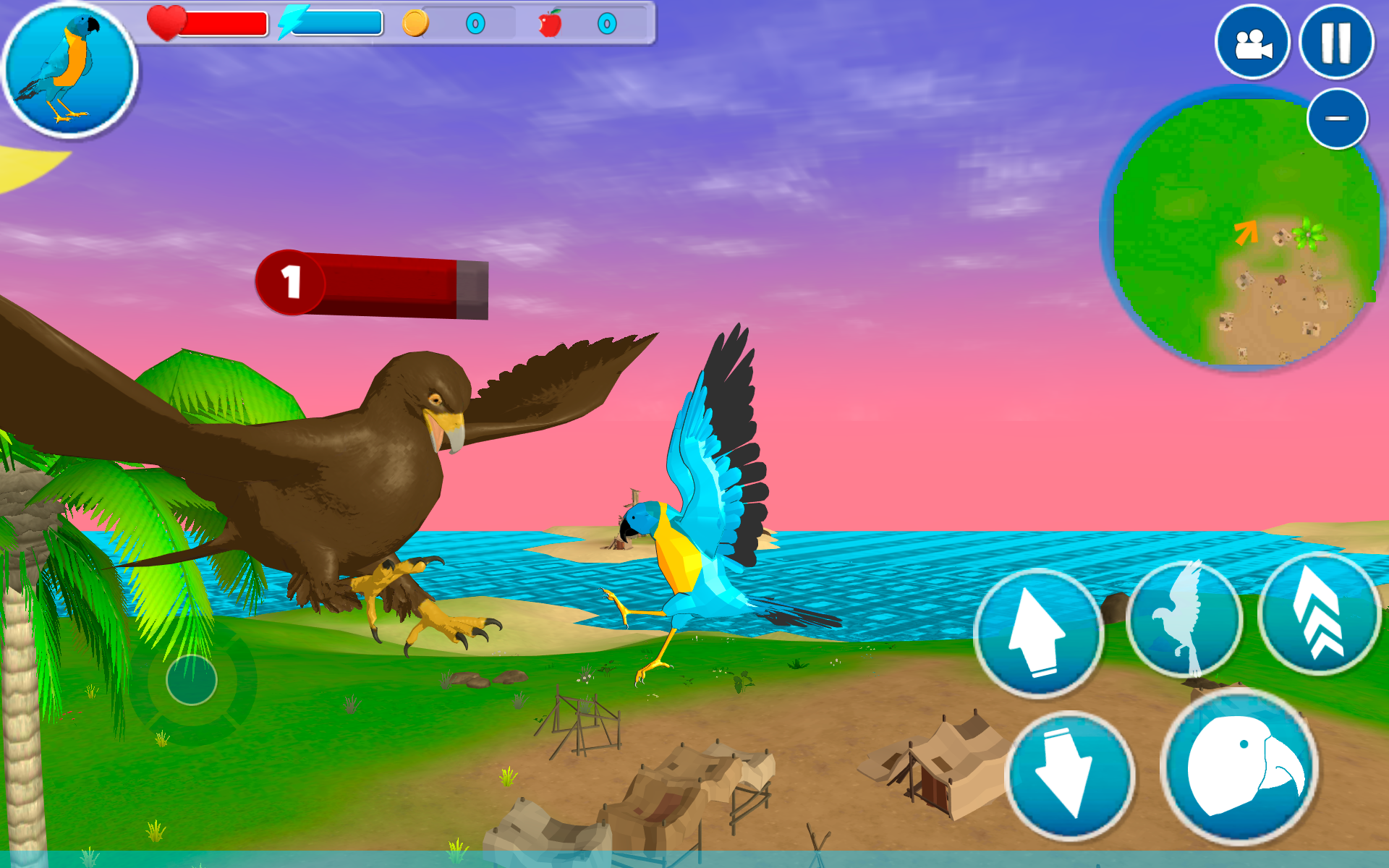 اسکرین شات 2 بازی Parrot Simulator