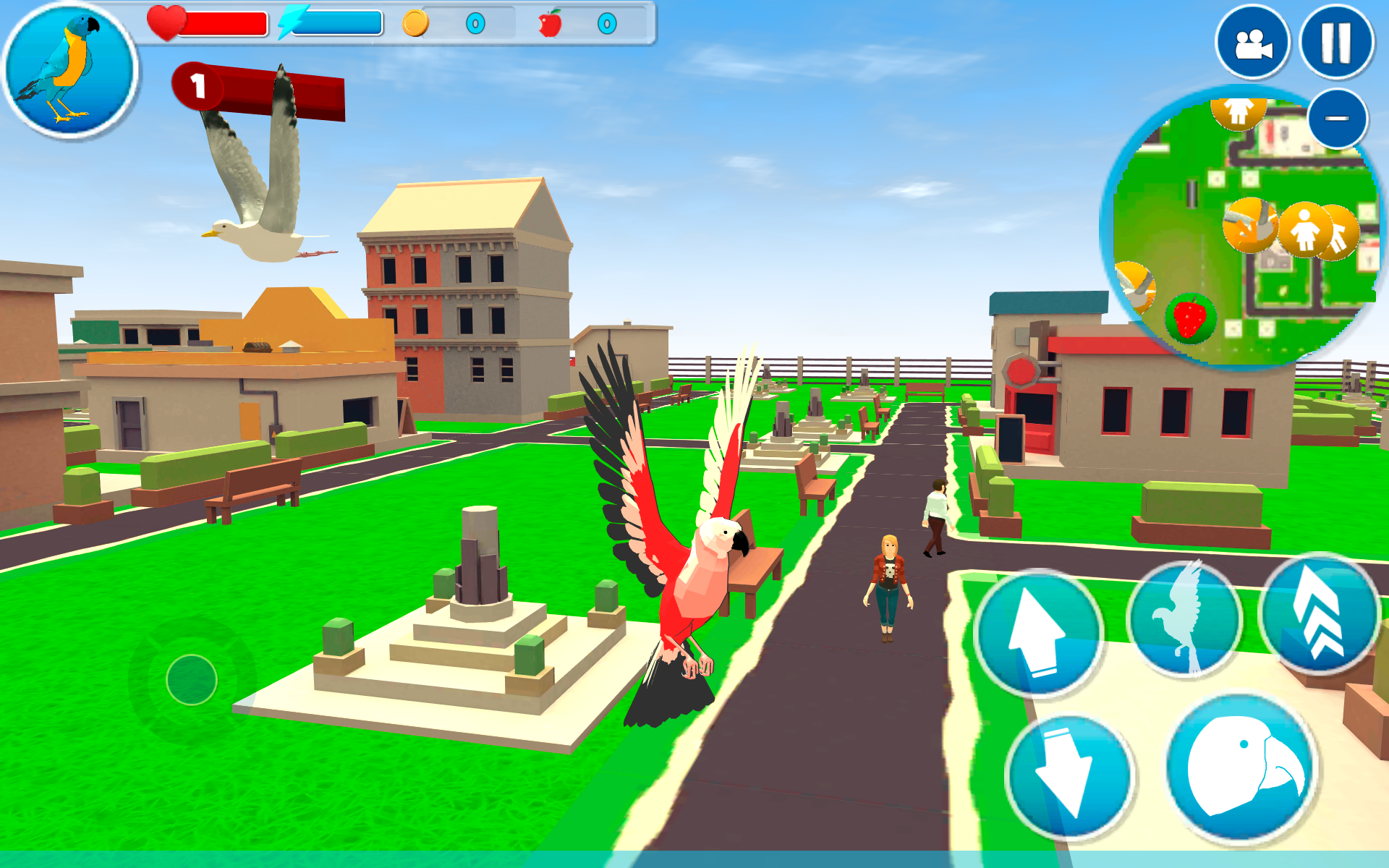 اسکرین شات 3 بازی Parrot Simulator
