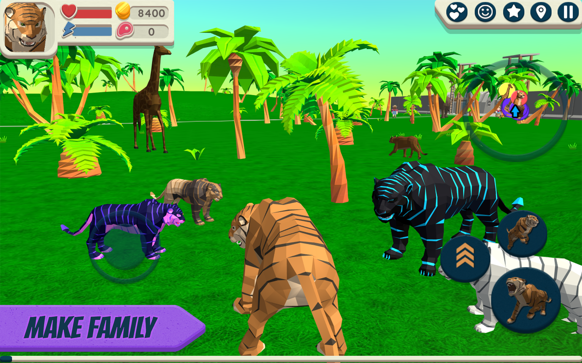 اسکرین شات 2 بازی Tiger Simulator 3D