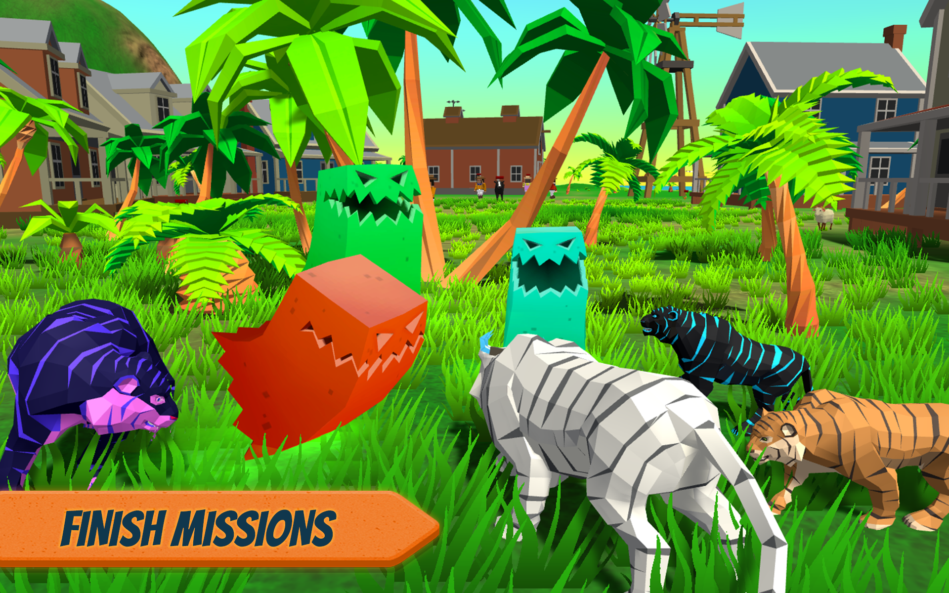 اسکرین شات 1 بازی Tiger Simulator 3D