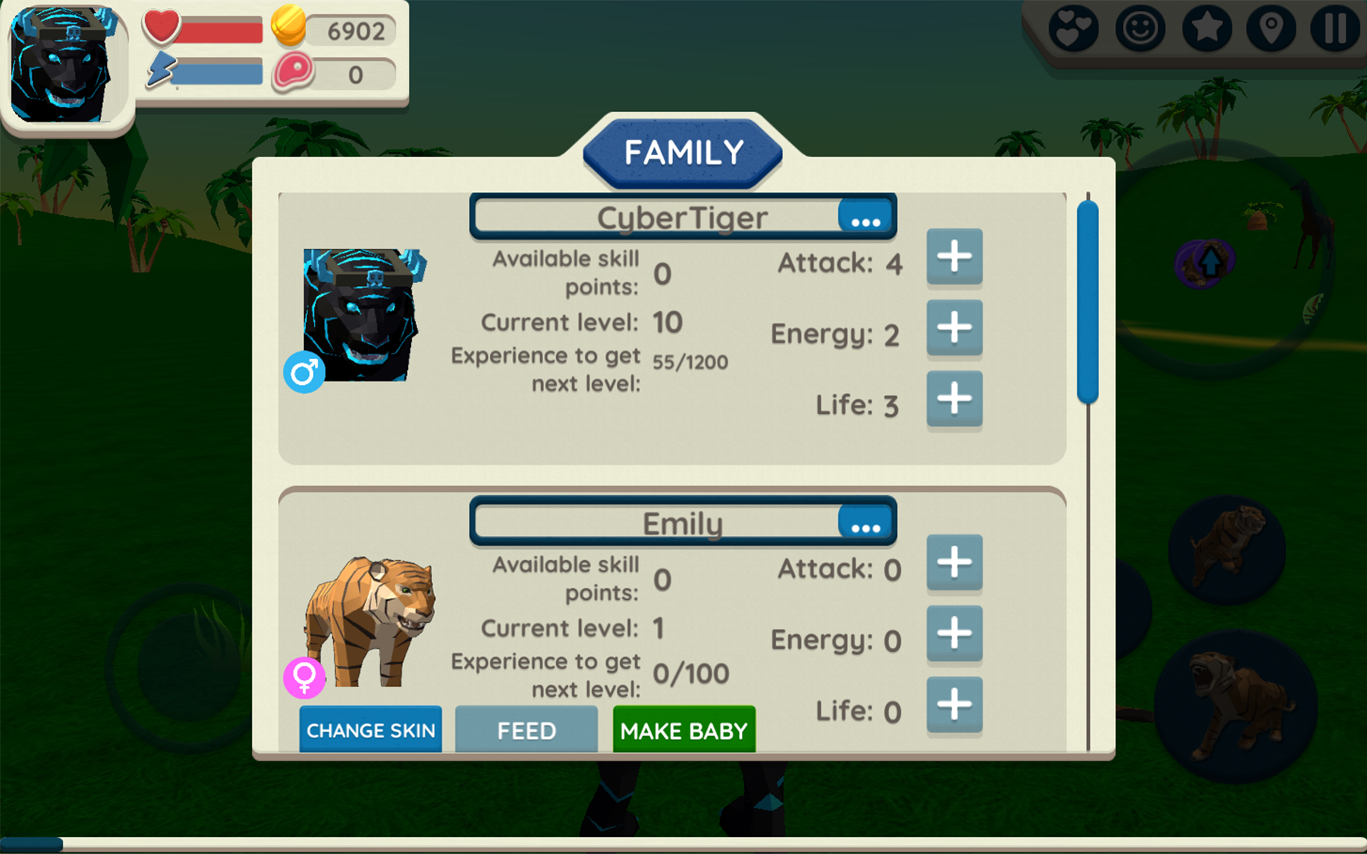 اسکرین شات 4 بازی Tiger Simulator 3D