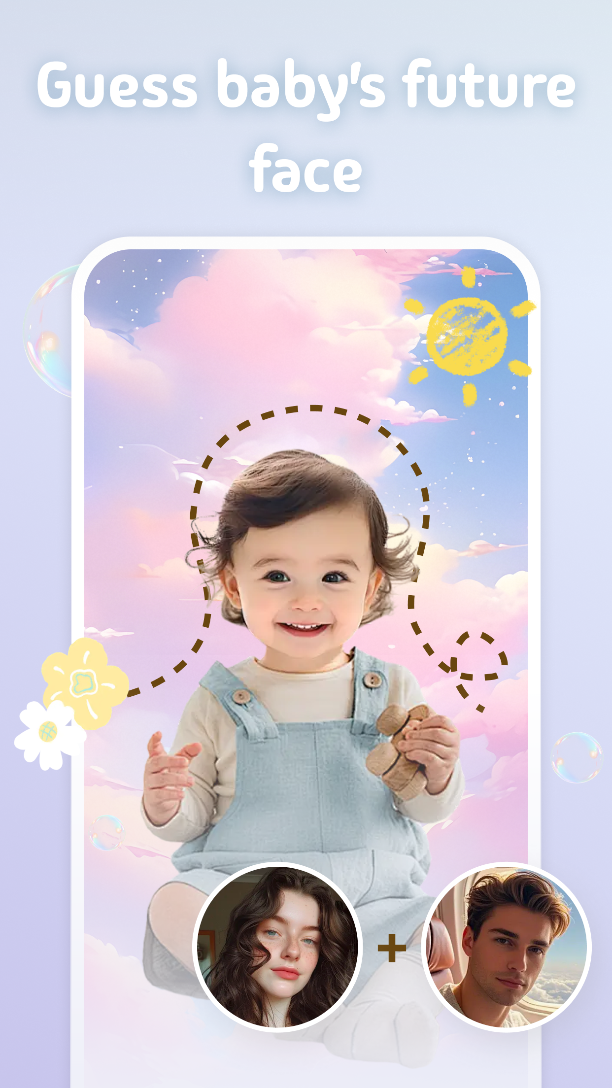 اسکرین شات 1 برنامه AI Baby Generator