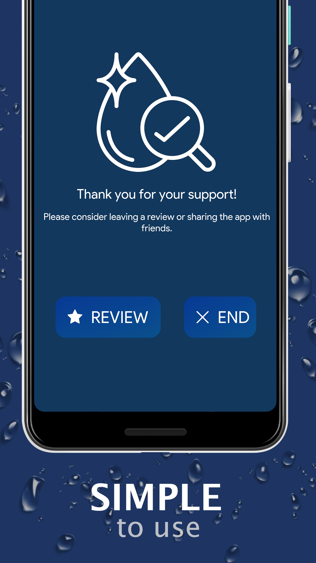 اسکرین شات 4 برنامه Speaker Cleaner - Remove Water