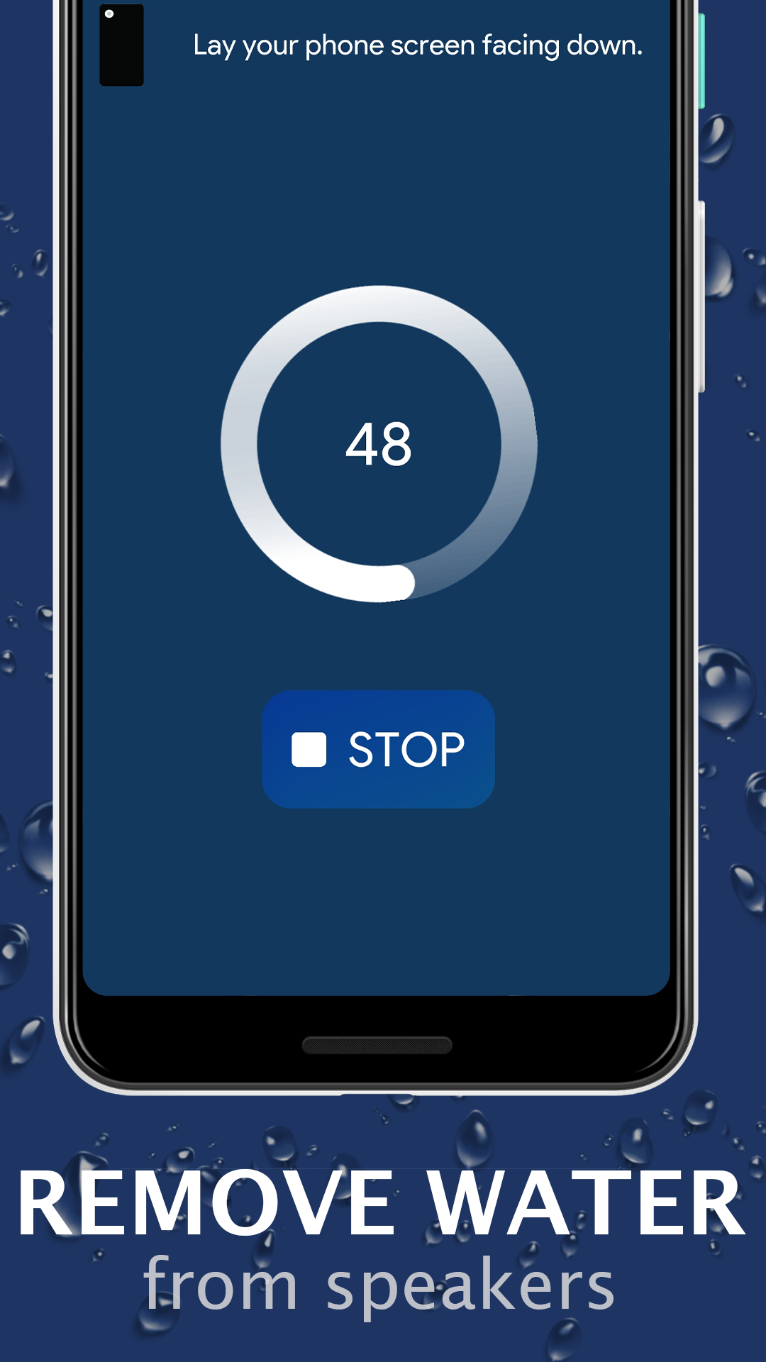 اسکرین شات 2 برنامه Speaker Cleaner - Remove Water