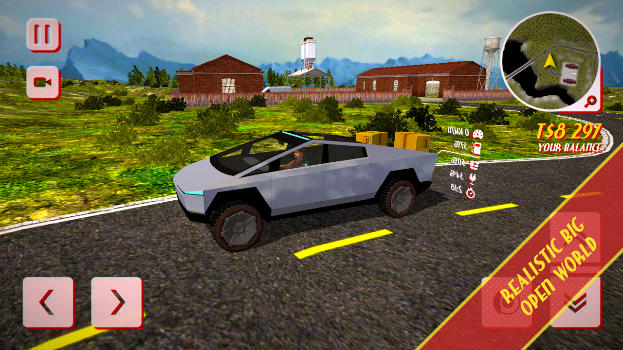 اسکرین شات 3 بازی City Pickups Driver Delivery