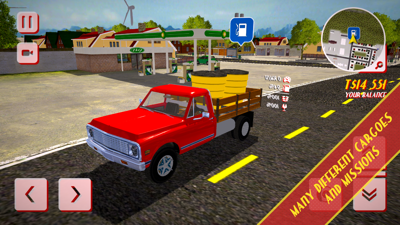 اسکرین شات 5 بازی City Pickups Driver Delivery