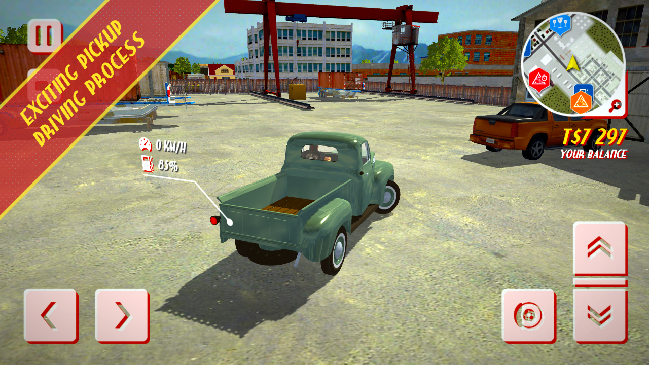 اسکرین شات 4 بازی City Pickups Driver Delivery