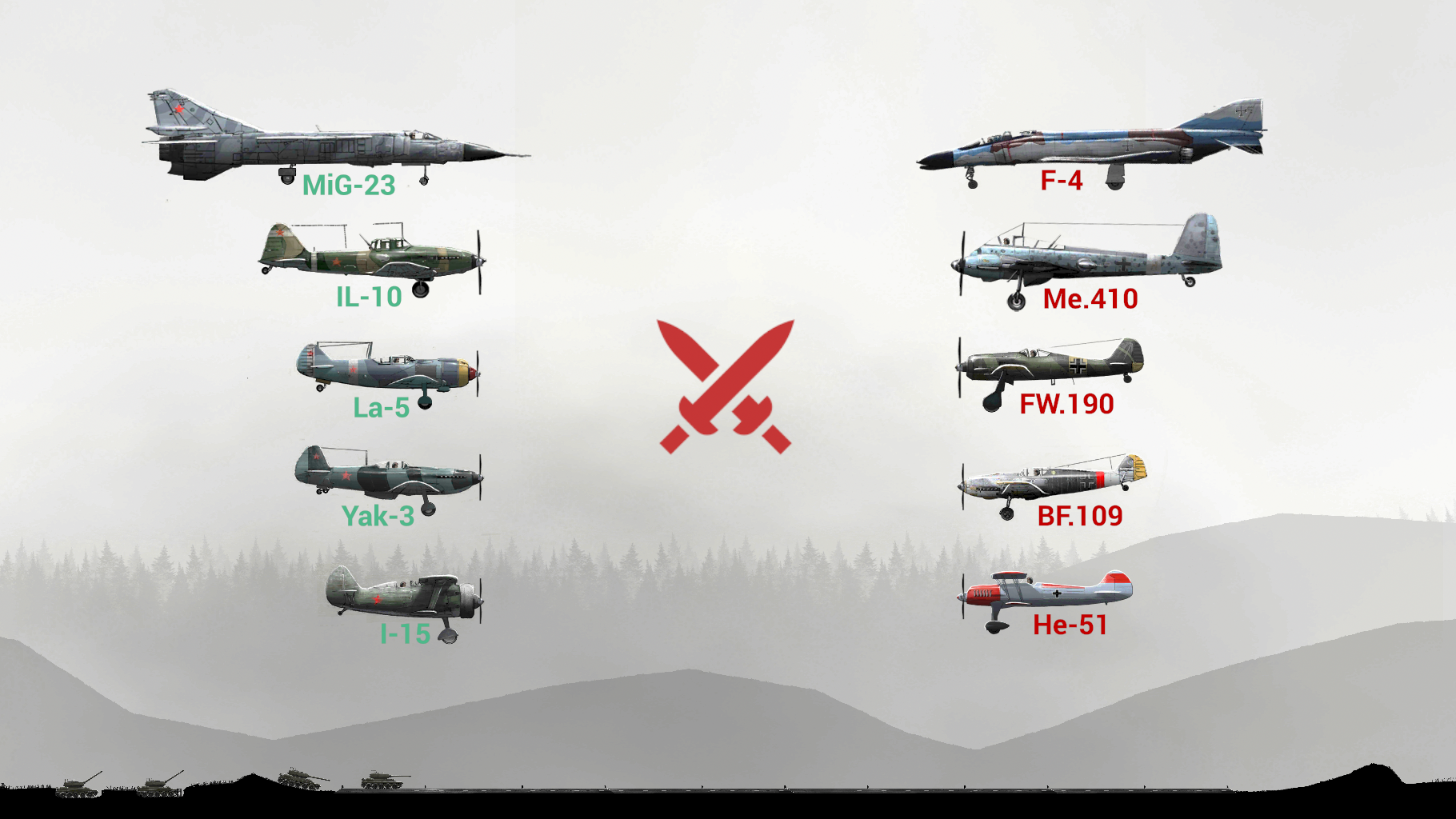 اسکرین شات 4 بازی Warplane Inc: WW2 Dogfight PvP