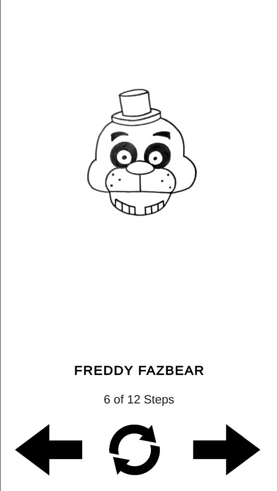 اسکرین شات 7 بازی How to draw fnaffs