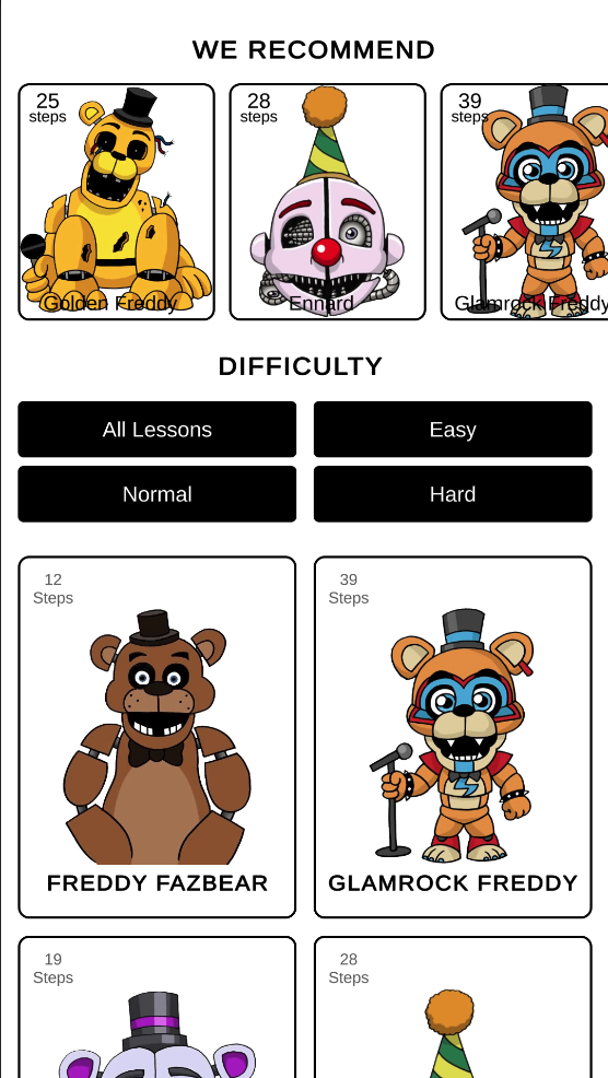 اسکرین شات 1 بازی How to draw fnaffs