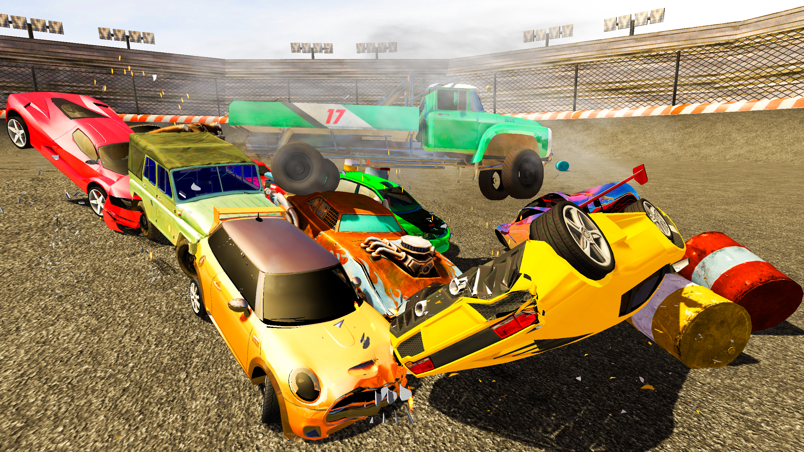 اسکرین شات 3 بازی Demolition Derby Destruction