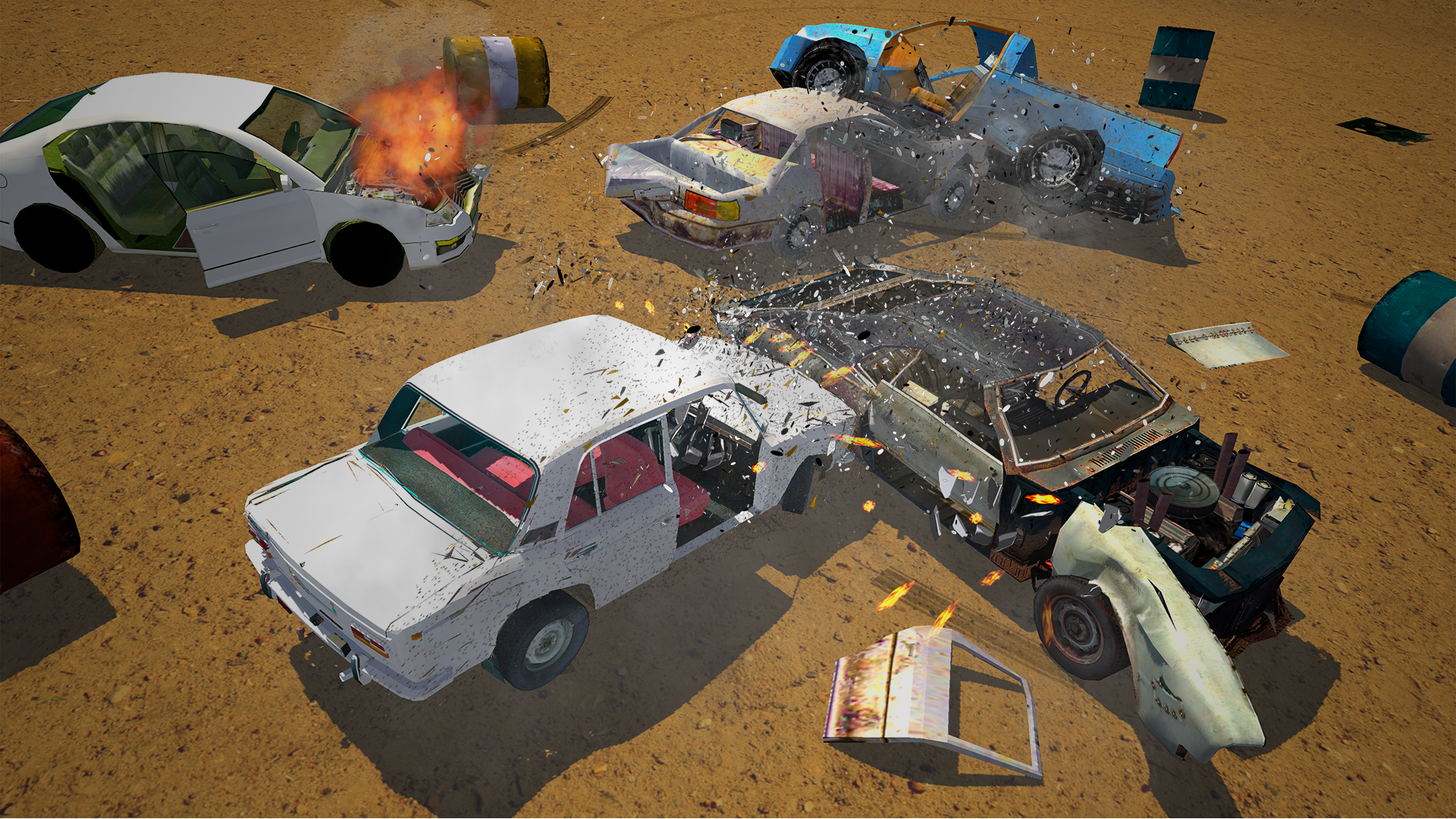 اسکرین شات 6 بازی Demolition Derby Destruction