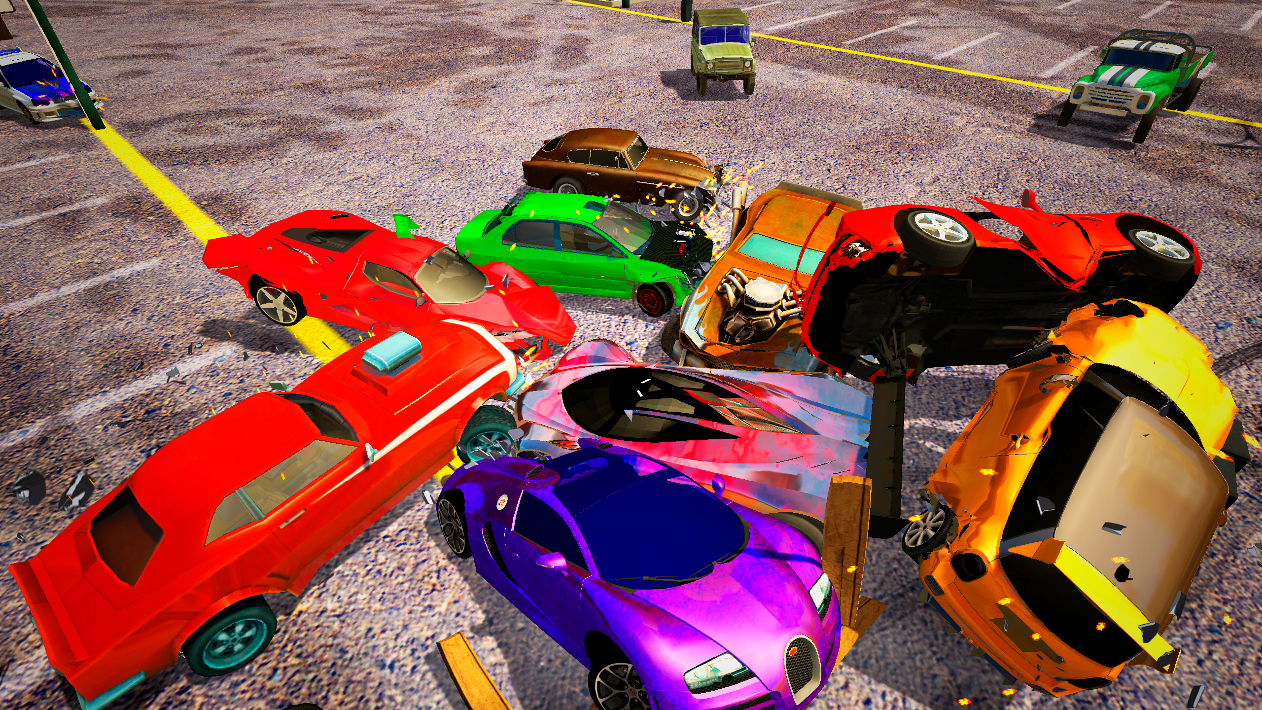 اسکرین شات 2 بازی Demolition Derby Destruction