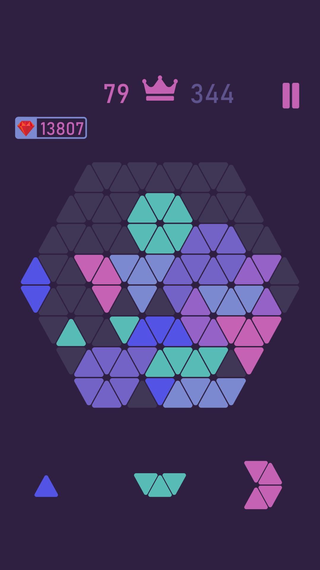 اسکرین شات 4 بازی Trigon : Triangle Block Puzzle