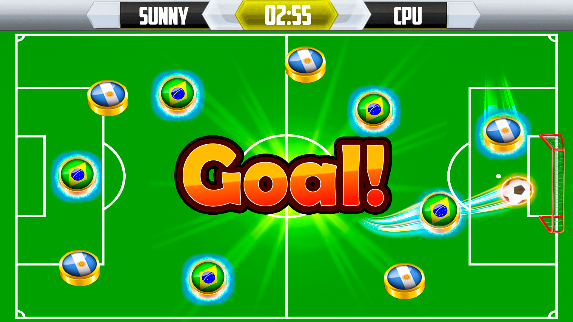 اسکرین شات 1 بازی Brazil Vs Football Game 2022