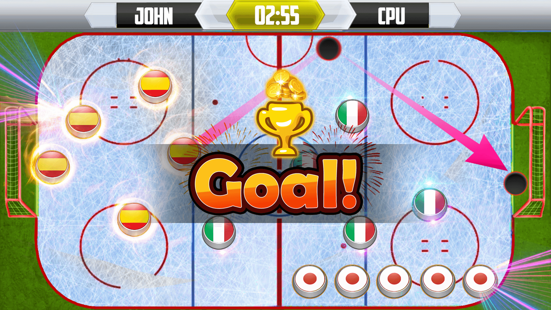 اسکرین شات 4 بازی Ice Hockey Stars