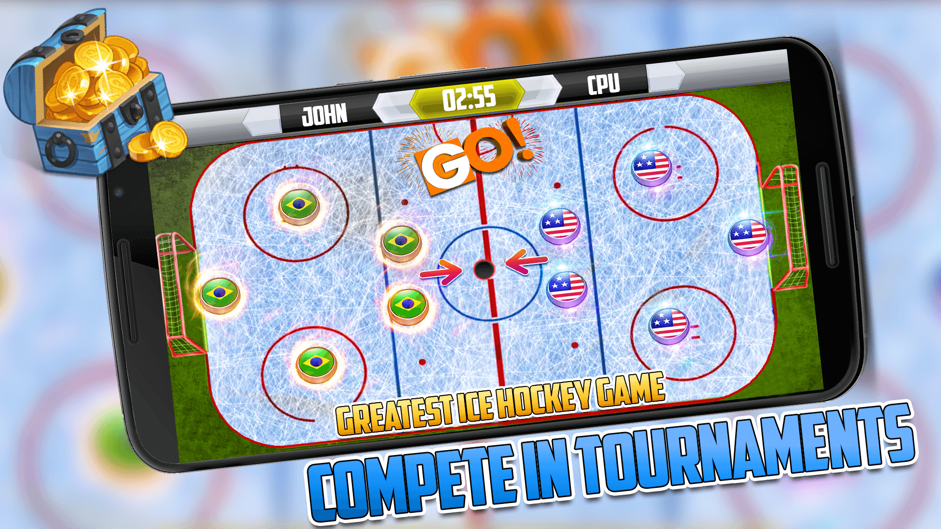 اسکرین شات 1 بازی Ice Hockey Stars