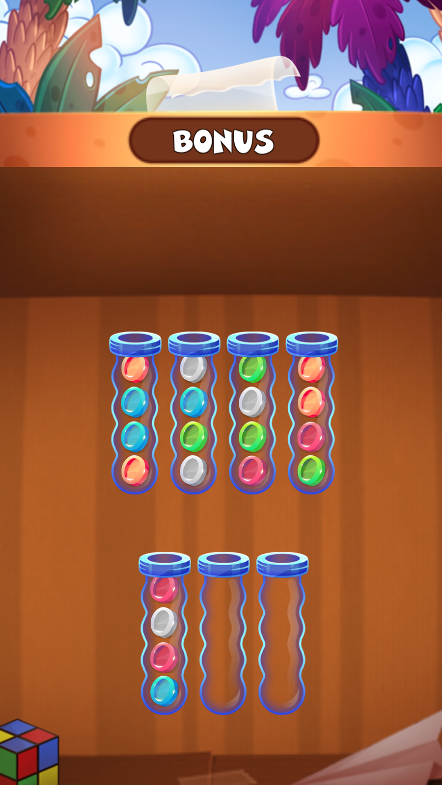 اسکرین شات 3 بازی Sort Ball Puzzle: معمای توپ و لوله