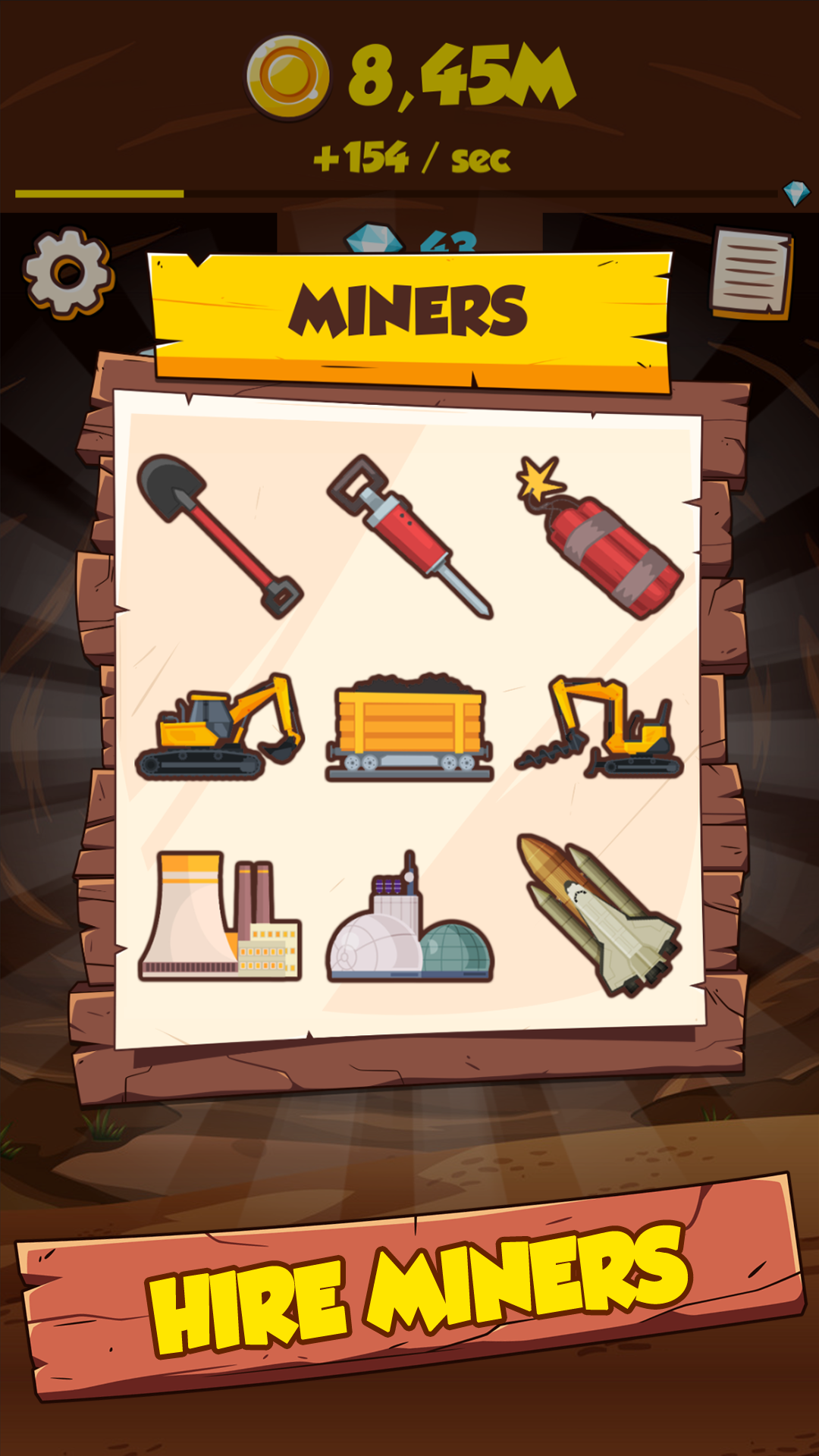 اسکرین شات 3 بازی Idle Miner Clicker: Tap Tycoon