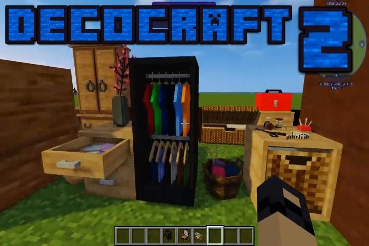 اسکرین شات 3 برنامه DecoCraft 2 - Decoration Mod