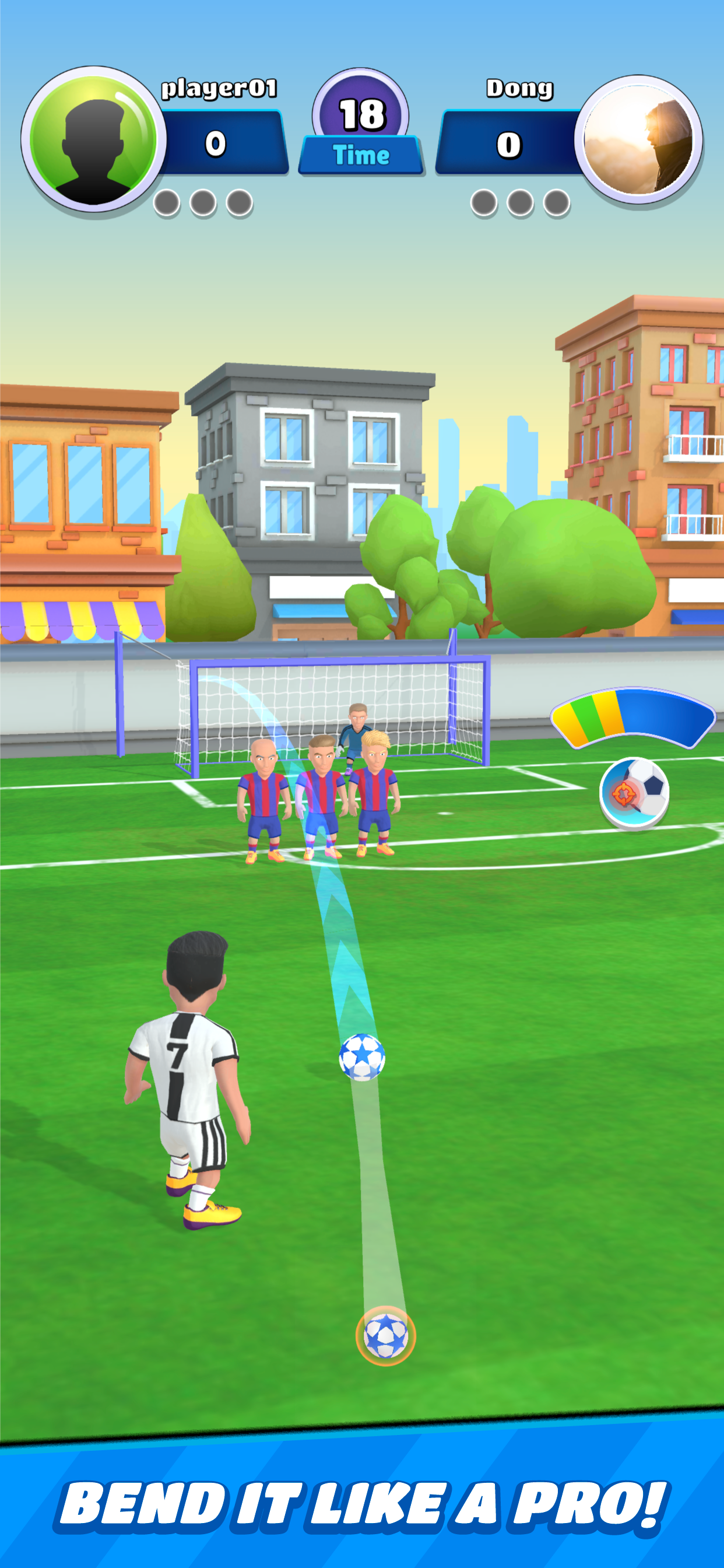 اسکرین شات 1 بازی Football Clash - Mobile Soccer