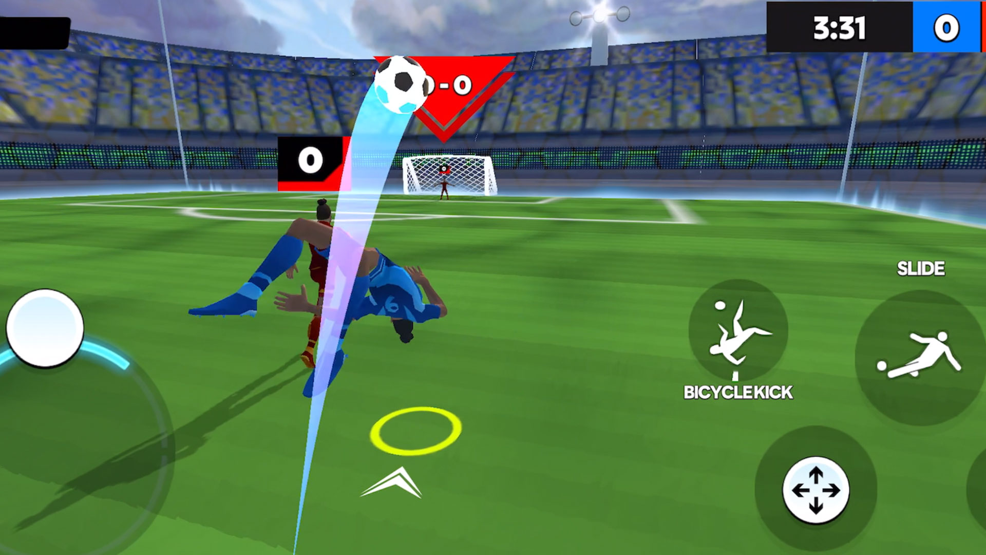 اسکرین شات 3 بازی Soccer League - 3v3 Rematches