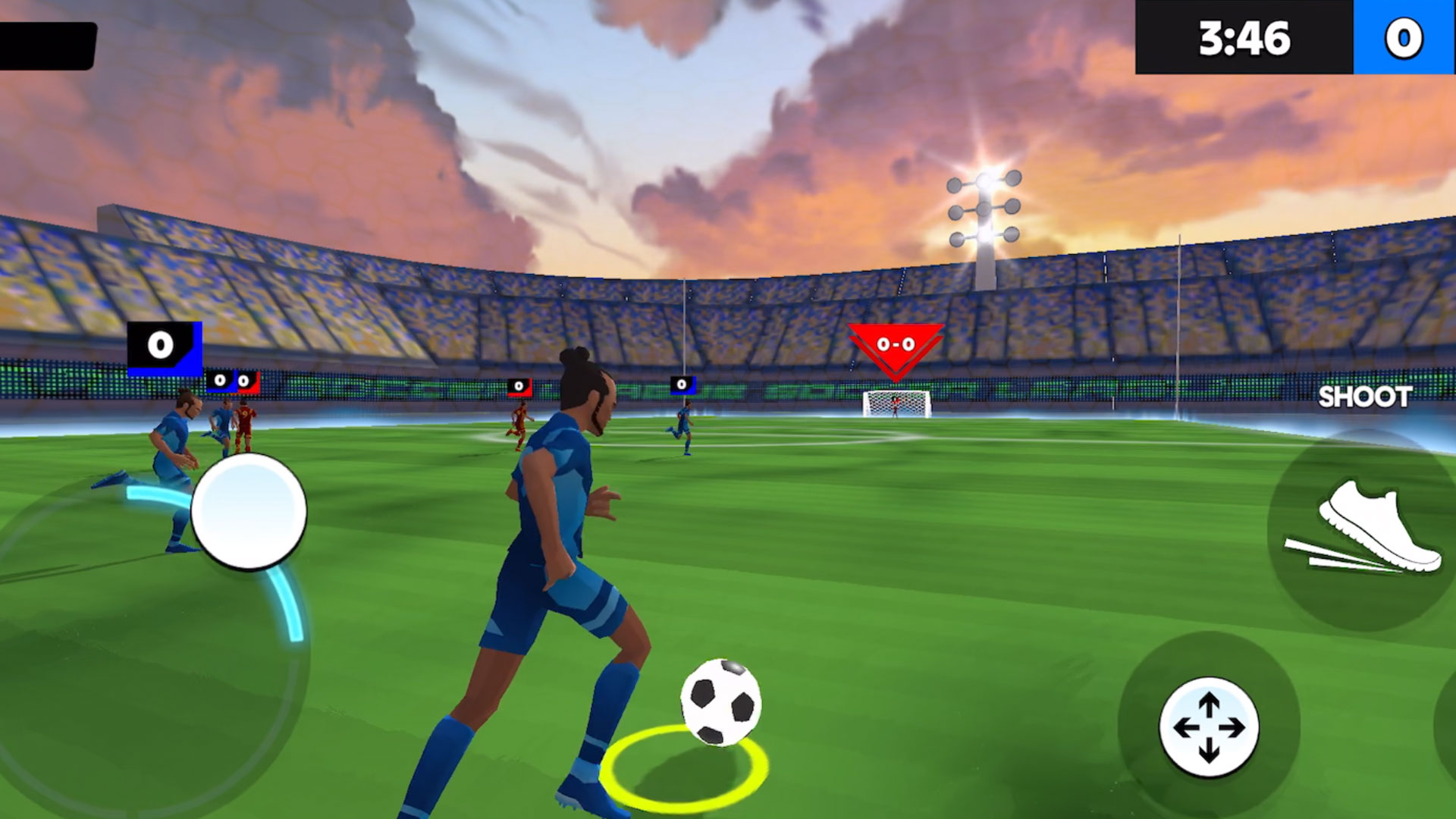 اسکرین شات 1 بازی Soccer League