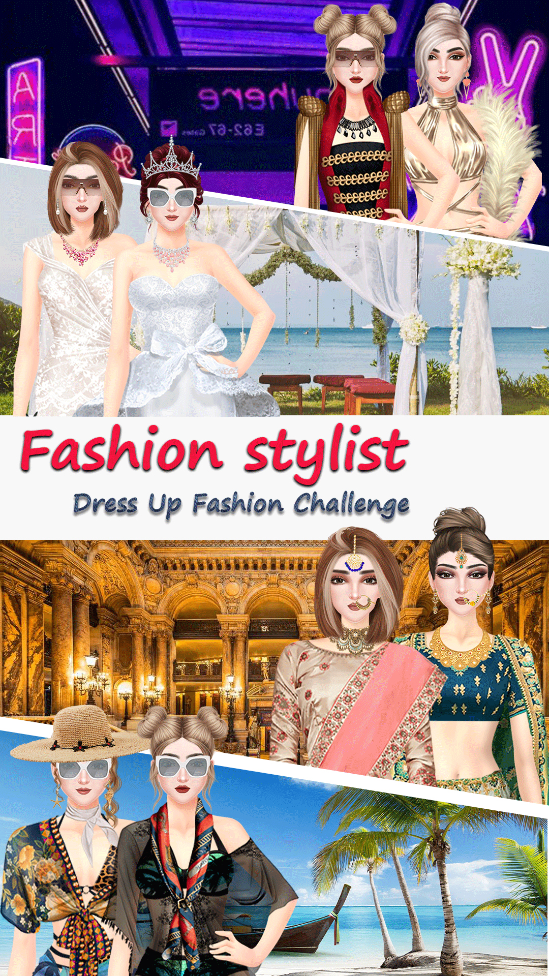 اسکرین شات 2 بازی Fashion Show:Stylist Dress Up