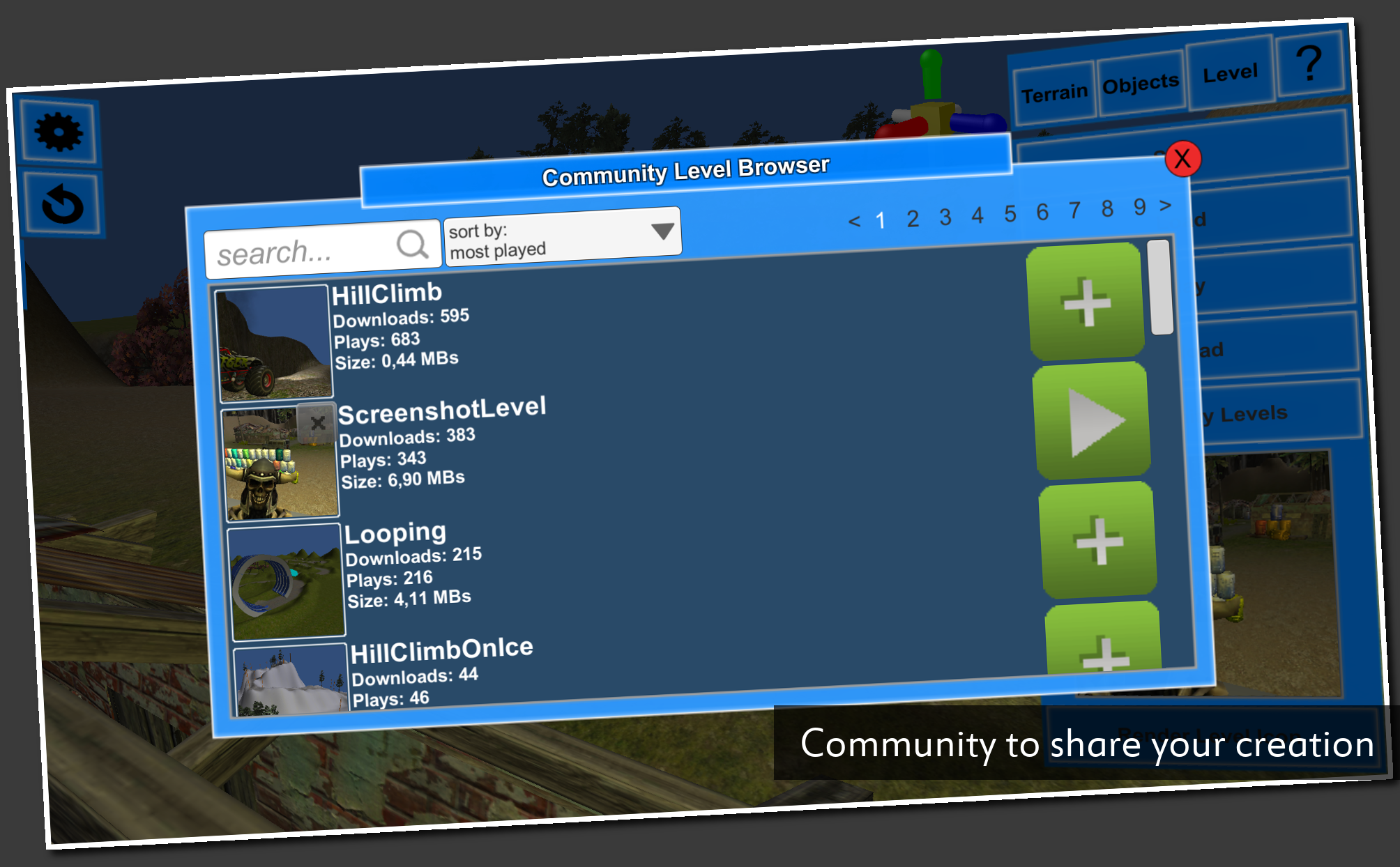اسکرین شات 4 برنامه MR Level Editor