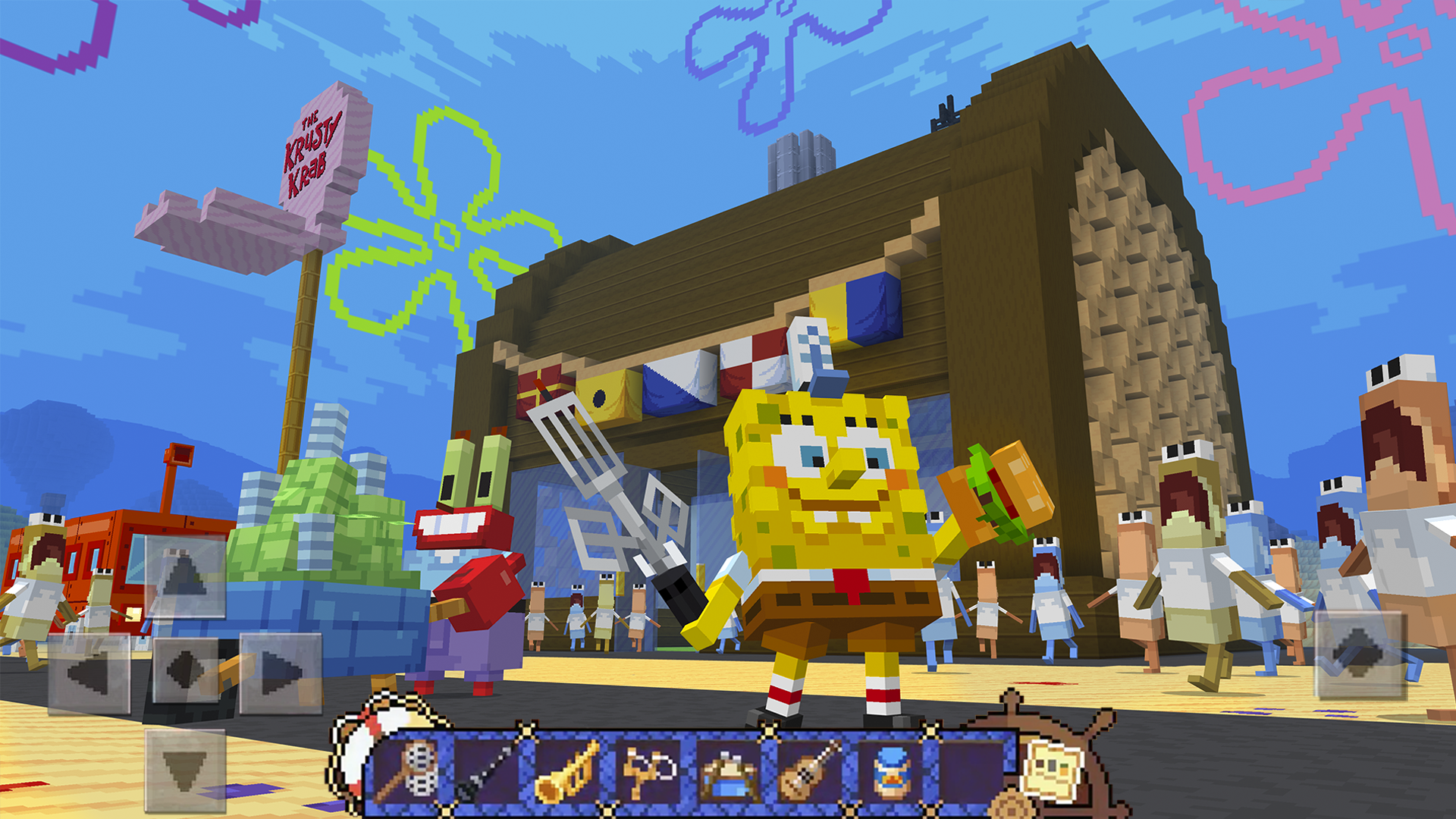 اسکرین شات 4 برنامه Mods SpongeBob For Minecraft