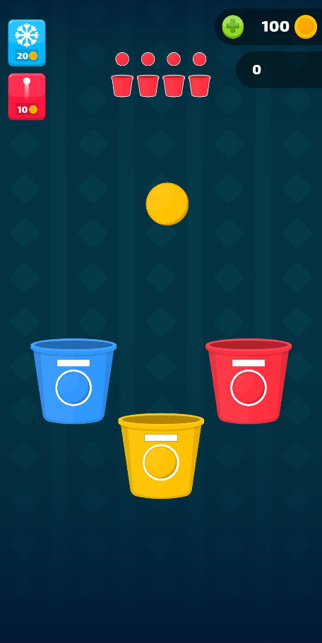 اسکرین شات 2 بازی بال اَند باکِت | Ball And Bucket