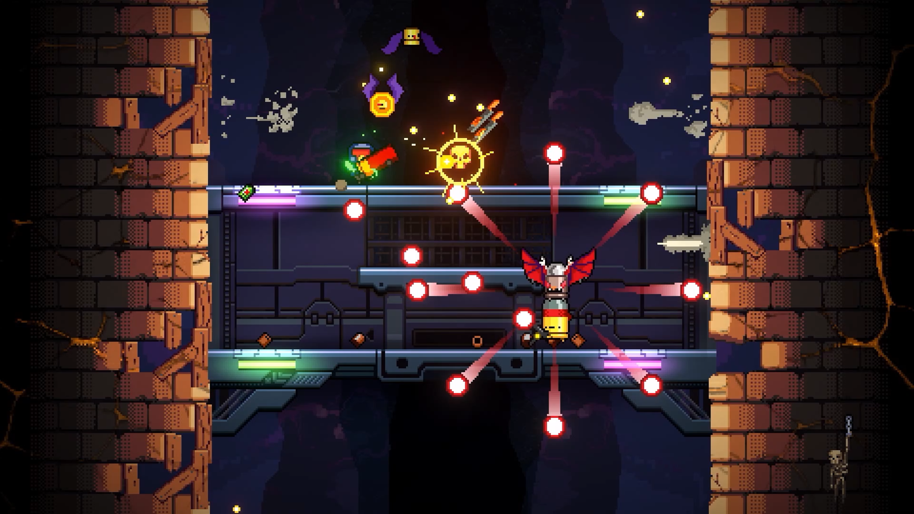 اسکرین شات 1 بازی Exit the Gungeon DEMO